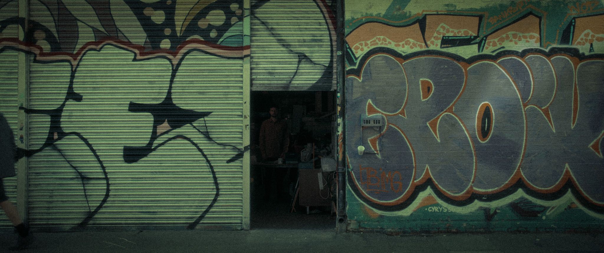 Opening shot of the film
